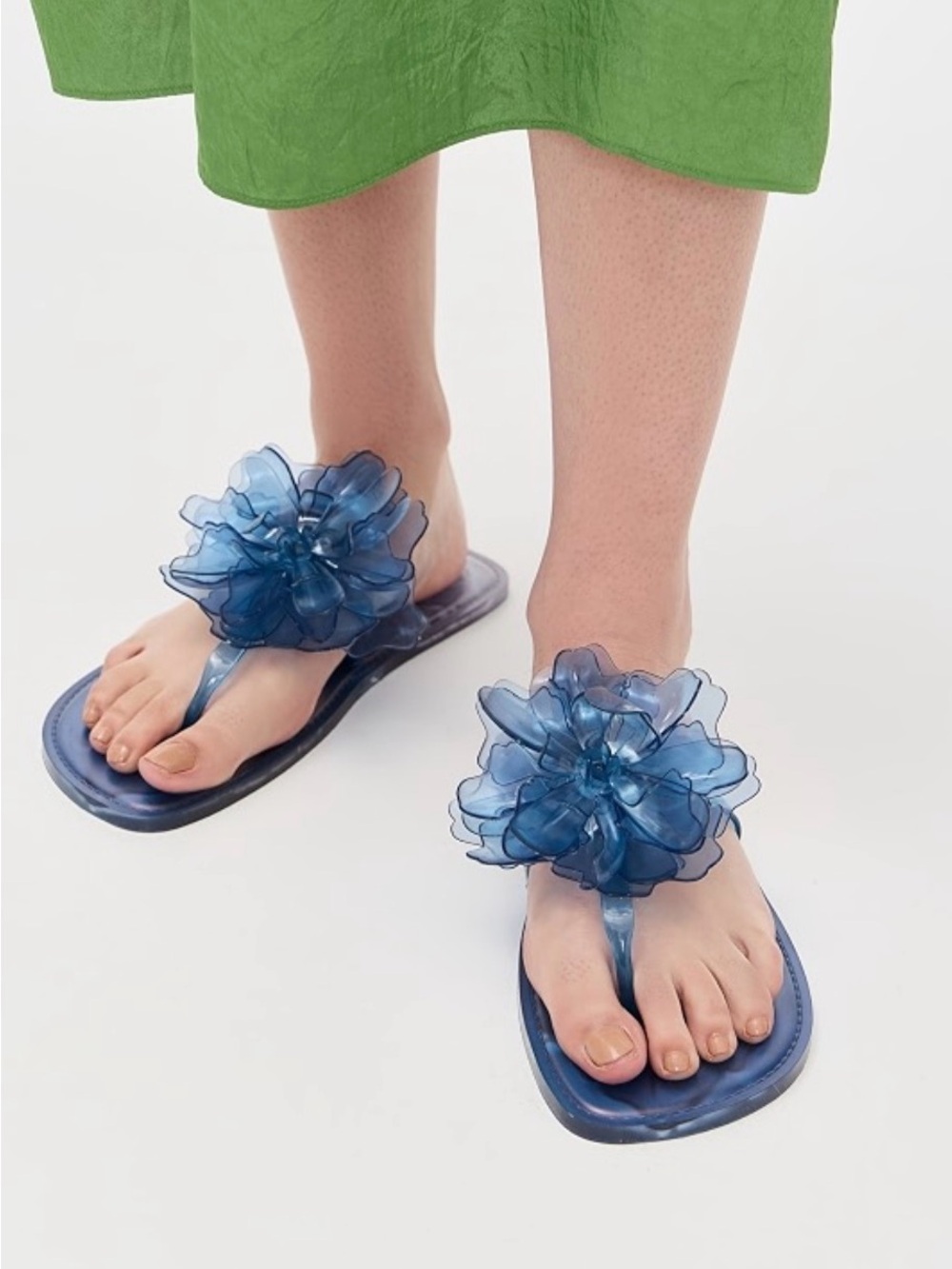 Farm Rio Floral Jelly Sandals